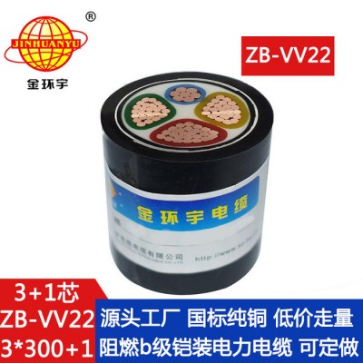 金環(huán)宇電纜 ZB-VV22-3X300+1X150平