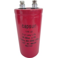 青佺電子capsun|高壓配電柜用鋁電解電容器15000UF60V