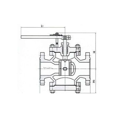 417.T40H-16 給水回轉式調(diào)節(jié)閥、直