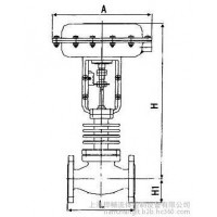 高溫散熱氣動調(diào)節(jié)閥  上海捍暢氣動調(diào)節(jié)閥