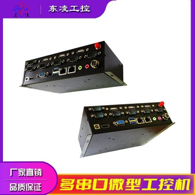 賽揚(yáng)J1900雙網(wǎng)口微型工控機(jī)多串口RS