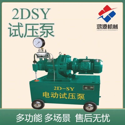 2DSY柱塞泵試壓泵管道測試壓力河北